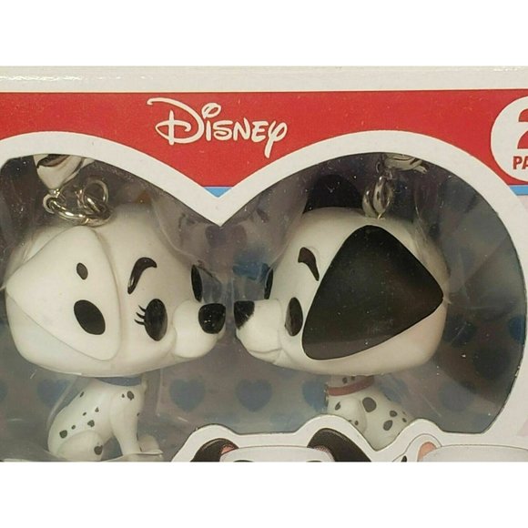 Funko KEYCHAIN PONGO & PERDITA 101 DALMATIANS 2 Pack Disney Pocket Pop NEW - Picture 2 of 9